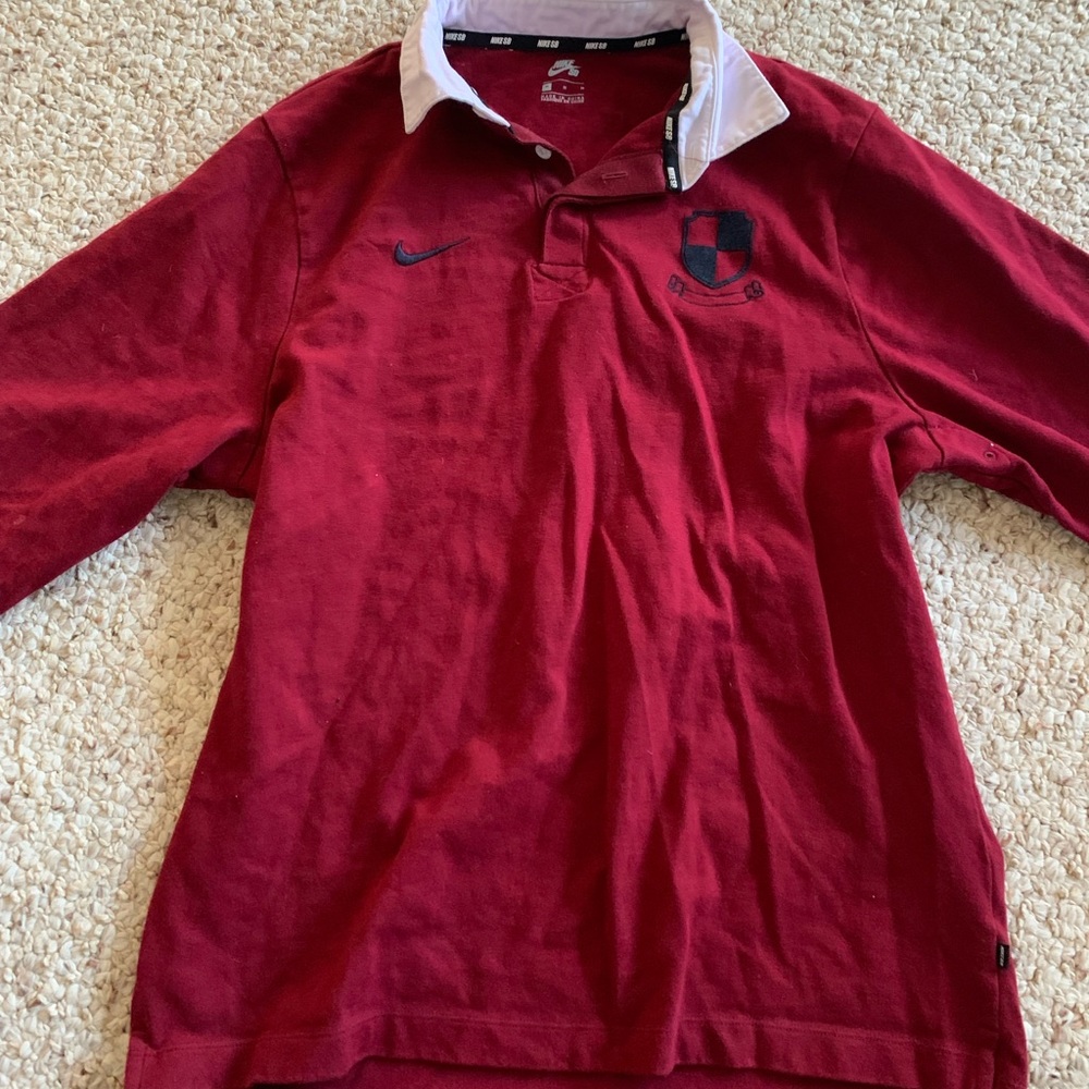 Nike SB red long sleeve